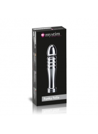Ребристый фаллоимитатор для электростимуляции Funky Fella Rill Dildo - 13 см. - MyStim - купить с доставкой в Бердске