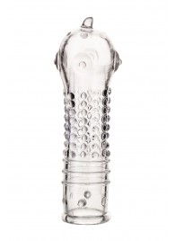 Прозрачная закрытая насадка на пенис TOYFA A-Toys - 14,7 см. - A-toys - в Бердске купить с доставкой