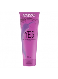 Согревающий лубрикант на водной основе Egzo Yes - 50 мл. - EGZO - купить с доставкой в Бердске