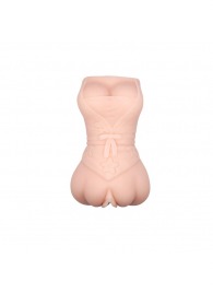 Мастурбатор-вагина с эффектом смазки в виде женской фигурки - Baile - в Бердске купить с доставкой