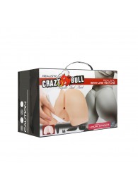 Вагина и попка с вибрацией CRAZY BULL - Baile - в Бердске купить с доставкой