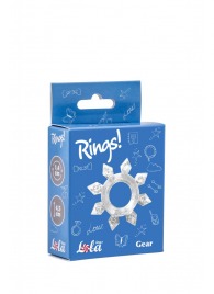 Прозрачное эрекционное кольцо Rings Gear - Lola Games - в Бердске купить с доставкой