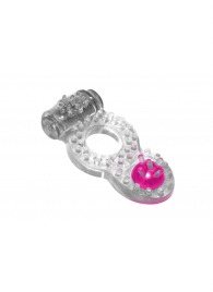 Прозрачное эрекционное кольцо Rings Ringer - Lola Games - в Бердске купить с доставкой