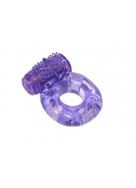 Фиолетовое эрекционное кольцо с вибрацией Rings Axle-pin - Lola Games - в Бердске купить с доставкой