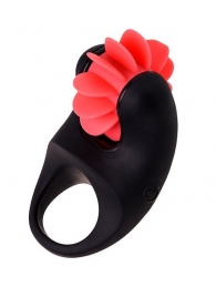 Чёрно-красное эрекционное виброкольцо Erotist - Erotist Adult Toys - в Бердске купить с доставкой