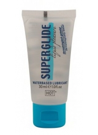 Гель-смазка на водной основе для чувствительной кожи Superglide - 30 мл. - HOT - купить с доставкой в Бердске