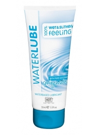 Гель-смазка на основе чистой родниковой воды WaterLube - 30 мл. - HOT - купить с доставкой в Бердске