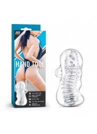 Прозрачный мастурбатор M for Men Hand Tool - Blush Novelties - в Бердске купить с доставкой