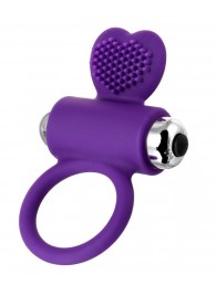 Фиолетовое виброкольцо с ресничками JOS PERY - JOS - в Бердске купить с доставкой