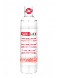 Лубрикант на водной основе с ароматом клубники SWEET STRAWBERRY - 300 мл. - Waterglide - купить с доставкой в Бердске