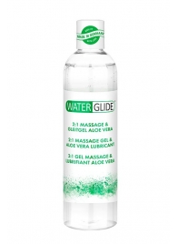 Гель-смазка 2-в-1 MASSAGE   LUBRICANT ALOE VERA - 300 мл. - Waterglide - купить с доставкой в Бердске