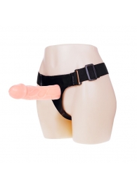 Телесный фаллоимитатор на трусиках Jessica Strap-On - 15,5 см. - Baile - купить с доставкой в Бердске
