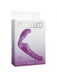 Безремневой фиолетовый страпон из силикона The Gal Pal - 17 см. - Doc Johnson - купить с доставкой в Бердске