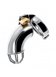 Серебристый мужской пояс верности TOYFA Metal - ToyFa - купить с доставкой в Бердске