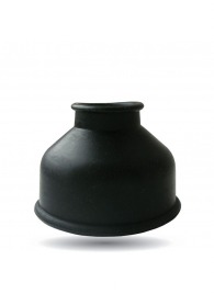 Чёрная уплотнительная насадка для помпы - размер S - 1137 - в Бердске купить с доставкой