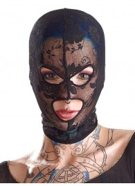 Кружевная маска-балаклава с отверстиями для глаз и рта - Orion - купить с доставкой в Бердске