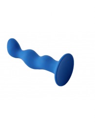 Синяя анальная пробка Terra - 12 см. - Le Frivole
