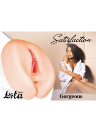 Мастурбатор с 2 тоннелями Satisfaction Gorgeous - Lola Games - в Бердске купить с доставкой