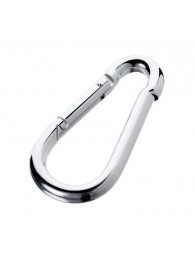 Серебристый карабин TOYFA Metal - ToyFa - купить с доставкой в Бердске