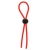 Красное эрекционное лассо с одной бусиной-утяжкой STRETCHY THIN LASSO - Dream Toys - в Бердске купить с доставкой
