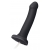 Черный фаллос с имитацией эякуляции Silicon Cum Dildo L - 19,6 см. - Strap-on-me - купить с доставкой в Бердске