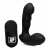 Черный стимулятор простаты Alpha-Pro 7X P-Milker Silicone Prostate Stimulator with Milking Bead - XR Brands - в Бердске купить с доставкой
