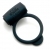 Темно-серое эрекционное кольцо Vibrating Love Ring с вибрацией - Fifty Shades of Grey - в Бердске купить с доставкой
