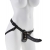 Чёрный с золотом женский страпон Designer Strap-On - Pipedream - купить с доставкой в Бердске