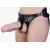 Гигантский фаллоимитатор на присоске в комплекте с трусиками - 26 см. - LOVETOY (А-Полимер) - купить с доставкой в Бердске