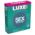 Ребристые презервативы LUXE Royal Sex Machine - 3 шт. - Luxe - купить с доставкой в Бердске