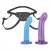 Страпон унисекс Beginners Strap-On с 2 насадками - 15 и 13 см. - Lux Fetish - купить с доставкой в Бердске