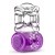 Фиолетовое эрекционное виброкольцо One Night Stand Vibrating C-Ring - Blush Novelties - в Бердске купить с доставкой