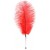 Красное страусовое пёрышко - ToyFa - купить с доставкой в Бердске