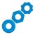 Комплект из трех голубых колец для эрекции 3-Pack Nuts   Bolts Stretch Cock Ring Set - BlueLine - в Бердске купить с доставкой