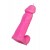 Розовая свеча в форме пениса - 13 см. - Pecado - купить с доставкой в Бердске