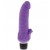 Фиолетовый вибратор с лепестками в основании PURRFECT SILICONE CLASSIC 7INCH PURPLE - 18 см. - Dream Toys