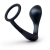 Черное эрекционное кольцо со стимулятором простаты Ringer Cock Ring   Plug - b-Vibe - в Бердске купить с доставкой