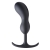 Черный массажер простаты с утяжелителями Premium Silicone Weighted Prostate Plug Large - 18,8 см. - XR Brands - в Бердске купить с доставкой