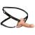 Телесный полый страпон на черных регулируемых ремешках 2’’ Erection Smooth Silicone Penis Sheath - XR Brands - купить с доставкой в Бердске