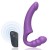 Фиолетовый безремневой страпон Straples Strap-On Dildo - Erokay - купить с доставкой в Бердске