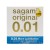Увлажнённый презерватив Sagami Original 0.01 Extra Lub - 1 шт. - Sagami - купить с доставкой в Бердске