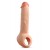 Телесная насадка-удлинитель Thrive 8.75 Inch Realistic Penis Extender Sleeve - 22,2 см. - Blush Novelties - в Бердске купить с доставкой