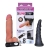 Страпон с 2 насадками и вибрацией UniStrap - 20 и 18 см. - LOVETOY (А-Полимер) - купить с доставкой в Бердске