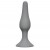 Серая малая анальная пробка Slim Anal Plug Small - 10,5 см. - Lola Games