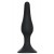 Чёрная анальная пробка Slim Anal Plug XL - 15,5 см. - Lola Games