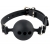 Силиконовый кляп-шар с отверстиями для дыхания Silicone Breathable Ball Gag Small - Pipedream - купить с доставкой в Бердске