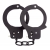Чёрные наручники из листового металла BONDX METAL CUFFS BLACK - Dream Toys - купить с доставкой в Бердске