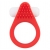 Красное эрекционное кольцо LIT-UP SILICONE STIMU RING 1 RED - Dream Toys - в Бердске купить с доставкой