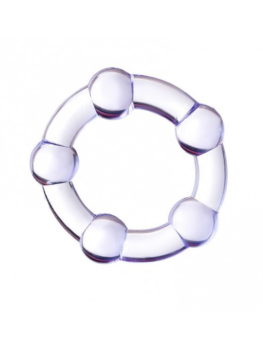 Фиолетовое эрекционное кольцо A-Toys - A-toys - в Бердске купить с доставкой