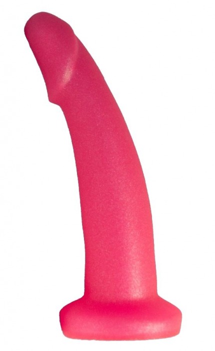 Розовый плаг-массажёр для простаты - 13,5 см. - LOVETOY (А-Полимер) - в Бердске купить с доставкой